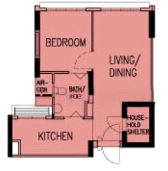 Blk 574B Woodlands Glen (Woodlands), HDB 2 Rooms #562094041